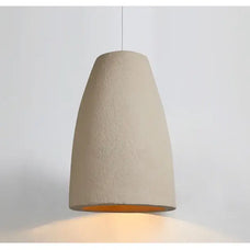 Wabi-Sabi Travertine Pendant Chandelier – E27 LED Cord Light in White & Beige-MinimalisticDecor.com