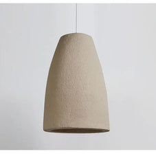 Wabi-Sabi Travertine Pendant Chandelier – E27 LED Cord Light in White & Beige-MinimalisticDecor.com