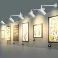Wall Art LED Long Arm Extendable Telescopic Wall Light-MinimalisticDecor.com