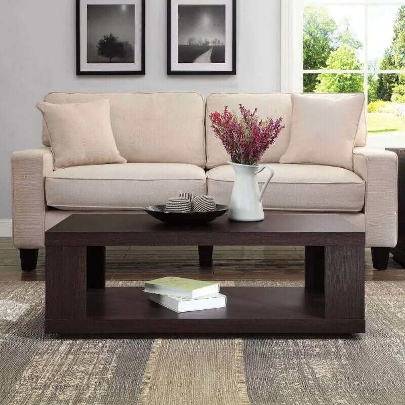 Walnut Cage Center Table-MinimalisticDecor.com