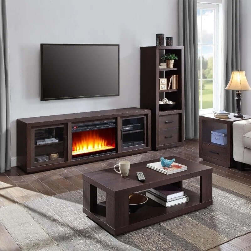 Walnut Cage Center Table-MinimalisticDecor.com
