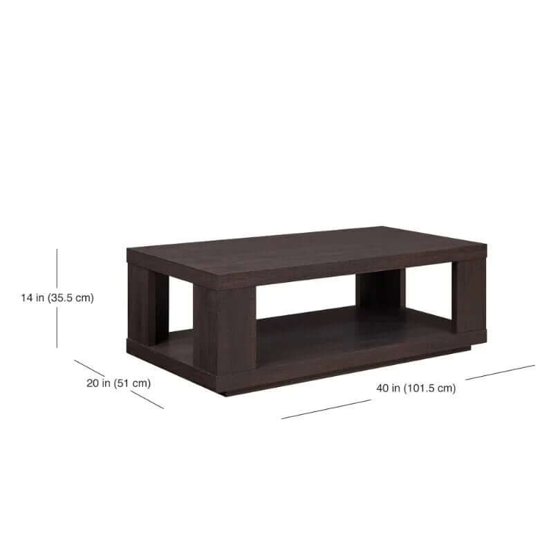 Walnut Cage Center Table-MinimalisticDecor.com