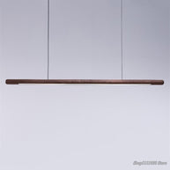Walnut Hanging Light: Unique and Stylish Lighting Solution-MinimalisticDecor.com