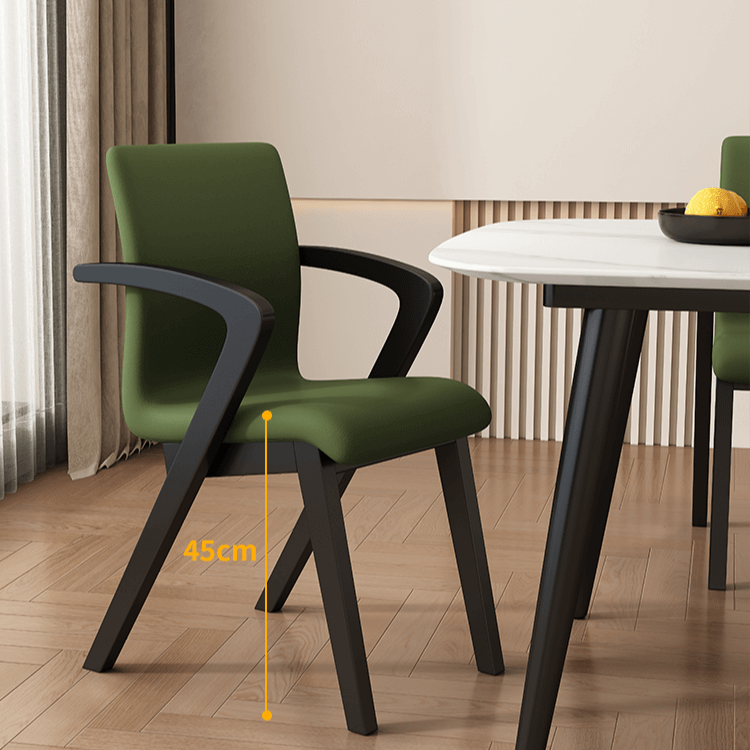 Walnut Wood Arch Dining Chairs – 3 Elegant Walnut Finishes-MinimalisticDecor.com