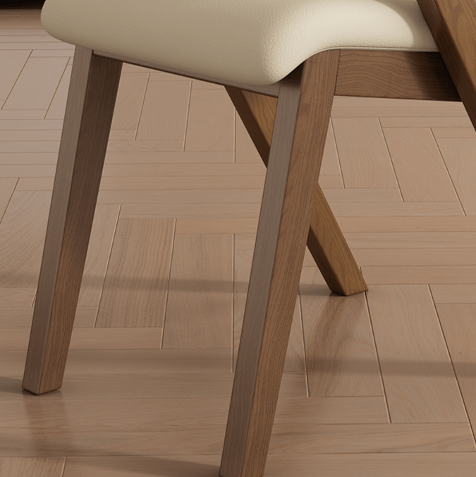 Walnut Wood Arch Dining Chairs – 3 Elegant Walnut Finishes-MinimalisticDecor.com