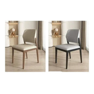 Walnut Wood Comfort Dining Chairs-MinimalisticDecor.com