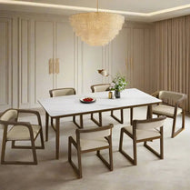 Walnut Wood Full Comfort Dining Chairs – Brown and Black Finishes-MinimalisticDecor.com