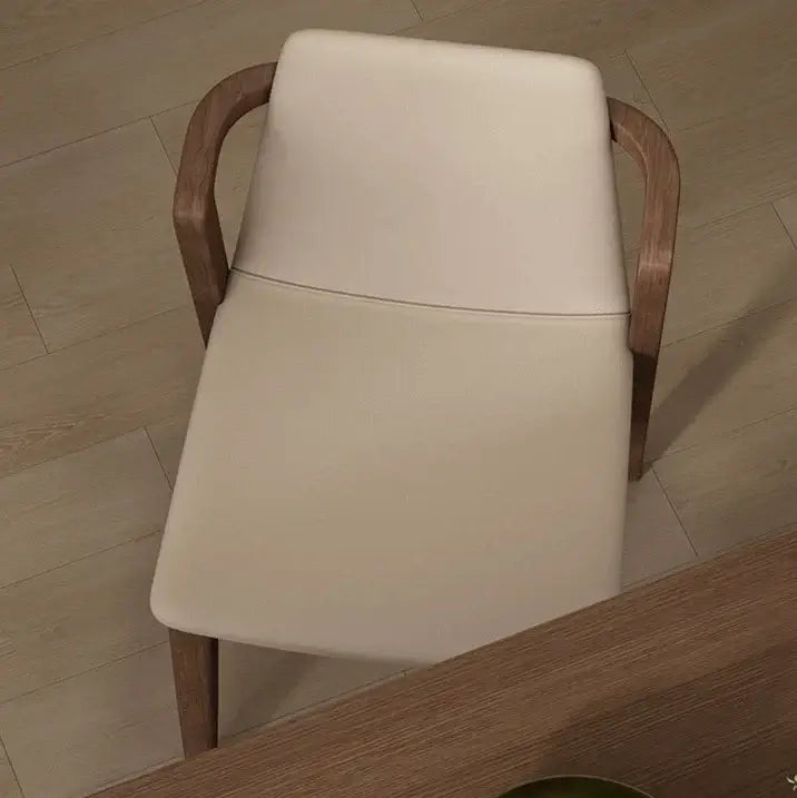 Walnut Wood Low Arch Dining Chairs – Light, Brown & Black Finishes-MinimalisticDecor.com