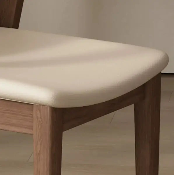 Walnut Wood Low Arch Dining Chairs – Light, Brown & Black Finishes-MinimalisticDecor.com