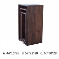 Walnut Wood Wall Hanging Shelves – Pure Solid Walnut in Multiple Sizes-MinimalisticDecor.com