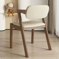 Walnut Wood Zig Zag Dining Chairs – Modern Design-MinimalisticDecor.com