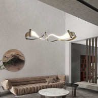 Wave Chandelier: Stylish Lighting for Any Space-MinimalisticDecor.com