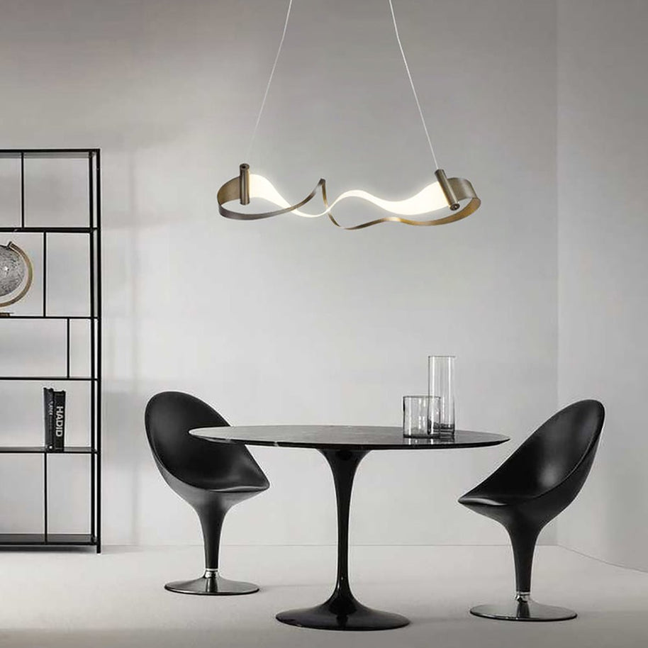 Wave Chandelier: Stylish Lighting for Any Space-MinimalisticDecor.com
