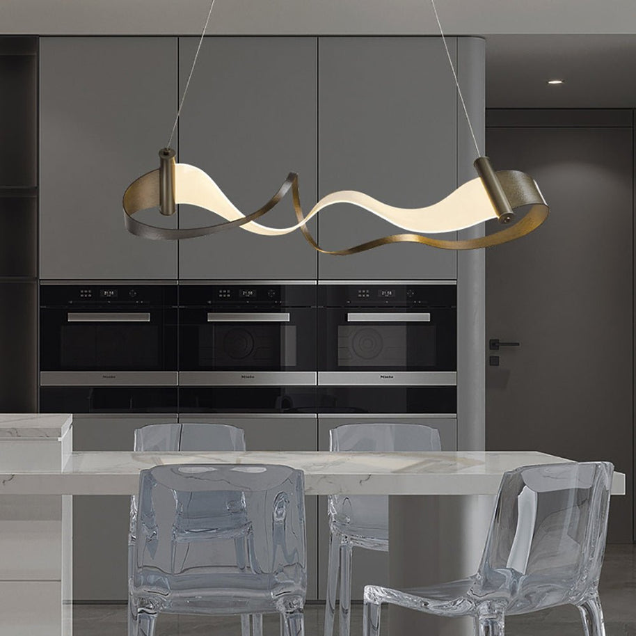 Wave Chandelier: Stylish Lighting for Any Space-MinimalisticDecor.com