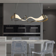 Wave Chandelier: Stylish Lighting for Any Space-MinimalisticDecor.com