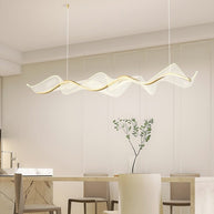 Wave LED Hanging Light for Dining and Kitchen Island-MinimalisticDecor.com