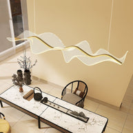 Wave LED Hanging Light for Dining and Kitchen Island-MinimalisticDecor.com