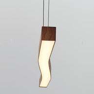 Wave Light: Wooden Wave Bar Hanging Light for Kitchen-MinimalisticDecor.com