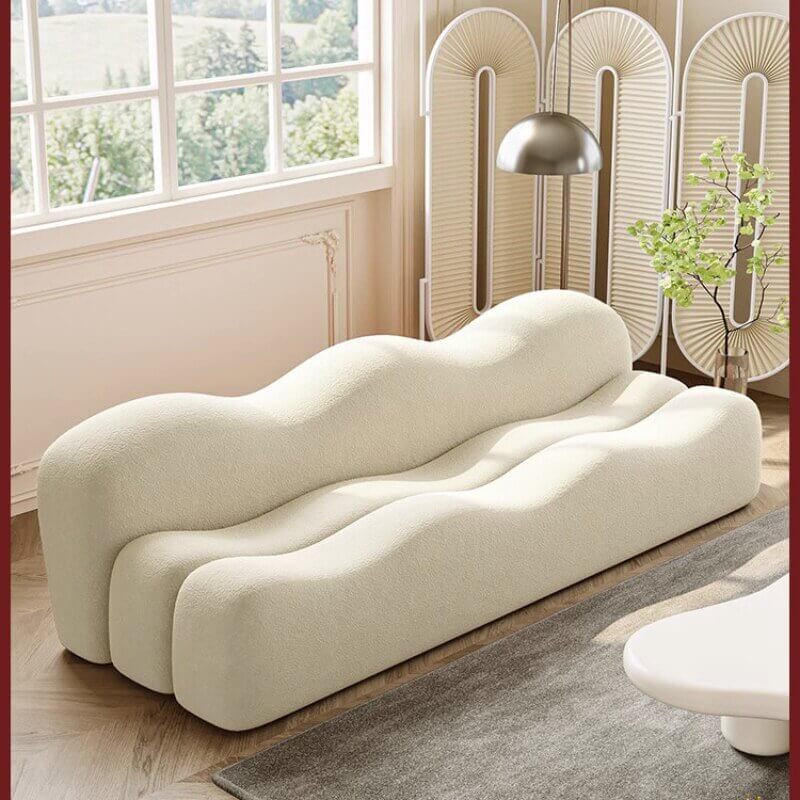 Wave Sofa – Exclusive Designer Curved Sofa for Modern Living Rooms-MinimalisticDecor.com