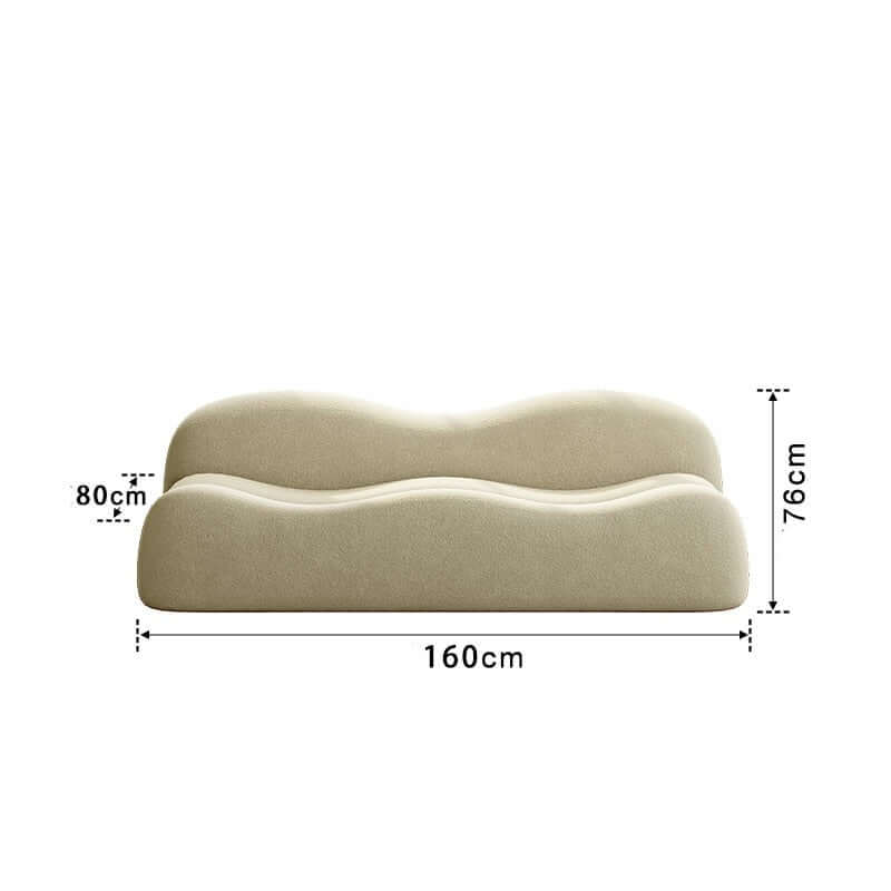 Wave Sofa – Exclusive Designer Curved Sofa for Modern Living Rooms-MinimalisticDecor.com