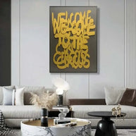 Welcome to the Circus 3d Wooden Wall Art-MinimalisticDecor.com