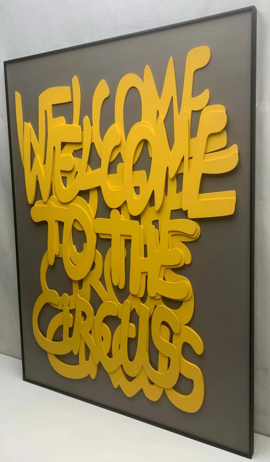 Welcome to the Circus 3d Wooden Wall Art-MinimalisticDecor.com