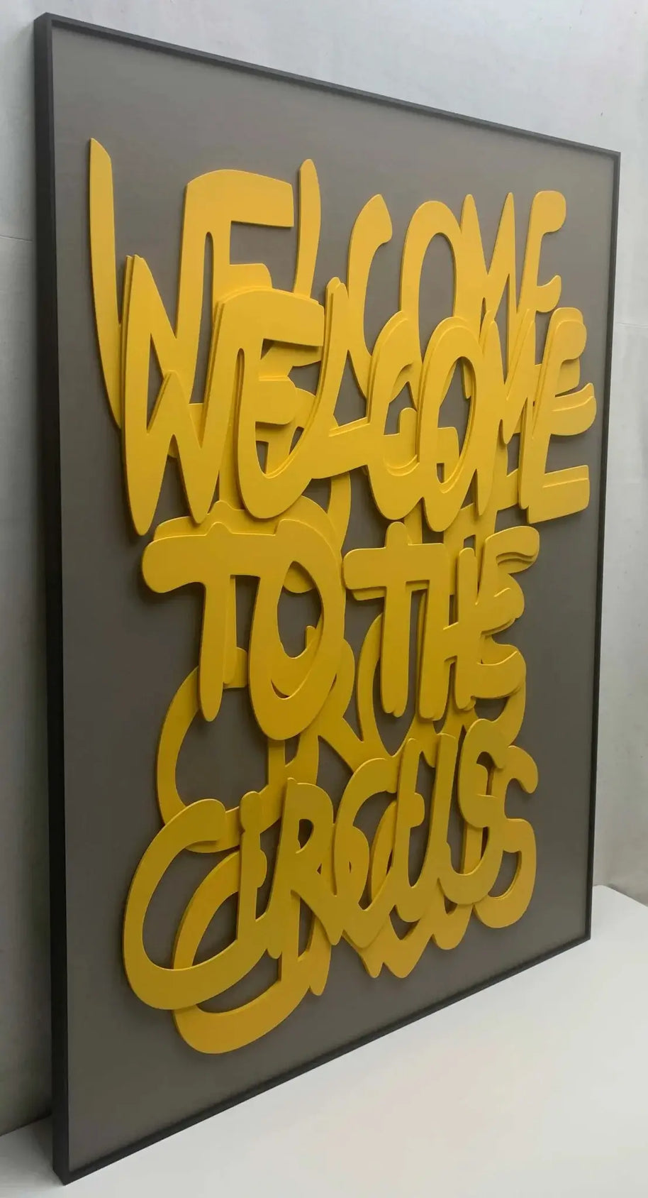 Welcome to the Circus 3d Wooden Wall Art-MinimalisticDecor.com