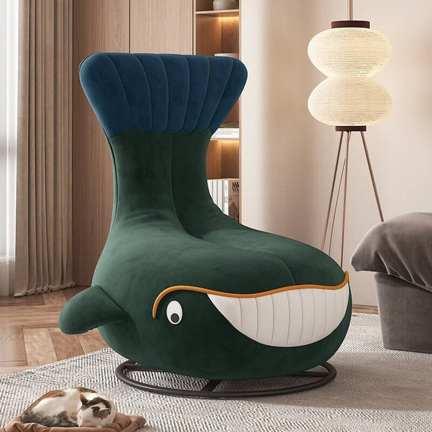 Whale Sofa for Kids Room | Comfortable and Playful Furniture-MinimalisticDecor.com