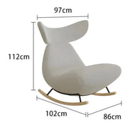 Whale Sofa Rocking Chair - Ideal Seating for Relaxation-MinimalisticDecor.com