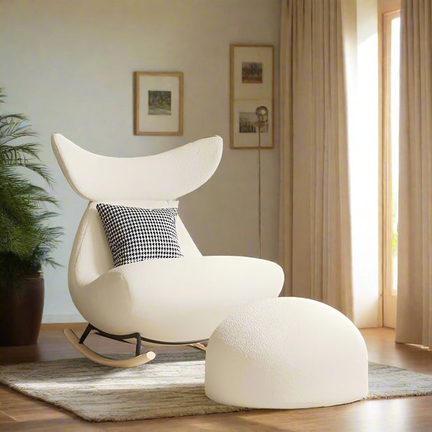 Whale Sofa Rocking Chair - Ideal Seating for Relaxation-MinimalisticDecor.com