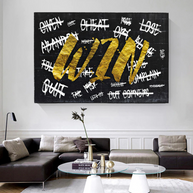 WIN Motivational Canvas Wall Art-MinimalisticDecor.com