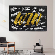 WIN Motivational Canvas Wall Art-MinimalisticDecor.com