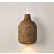 Wind Pendant Lustre Lighting – Sculptural Resin LED Cord Light-MinimalisticDecor.com