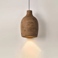 Wind Pendant Lustre Lighting – Sculptural Resin LED Cord Light-MinimalisticDecor.com