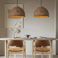 Wind Pendant Lustre Lighting – Sculptural Resin LED Cord Light-MinimalisticDecor.com