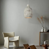 Wind Pendant Lustre Lighting – Sculptural Resin LED Cord Light-MinimalisticDecor.com