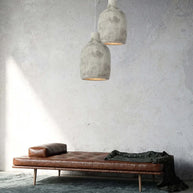 Wind Pendant Lustre Lighting – Sculptural Resin LED Cord Light-MinimalisticDecor.com