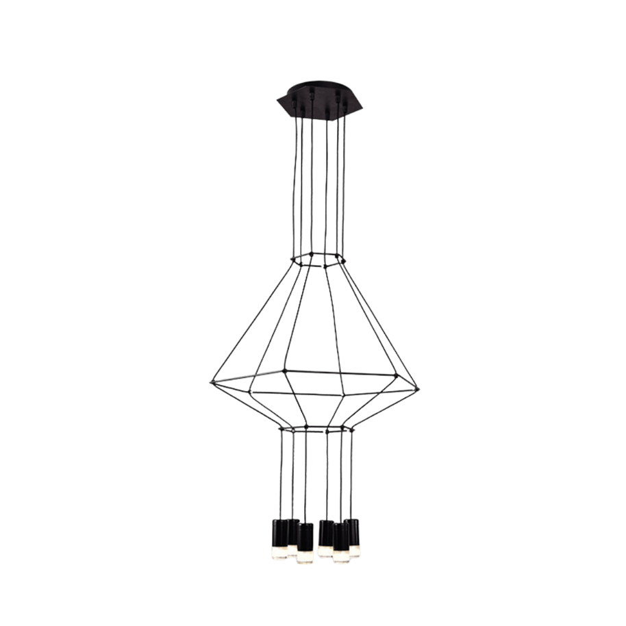 Wireflow LED Chandelier - Illuminate Your Space-MinimalisticDecor.com