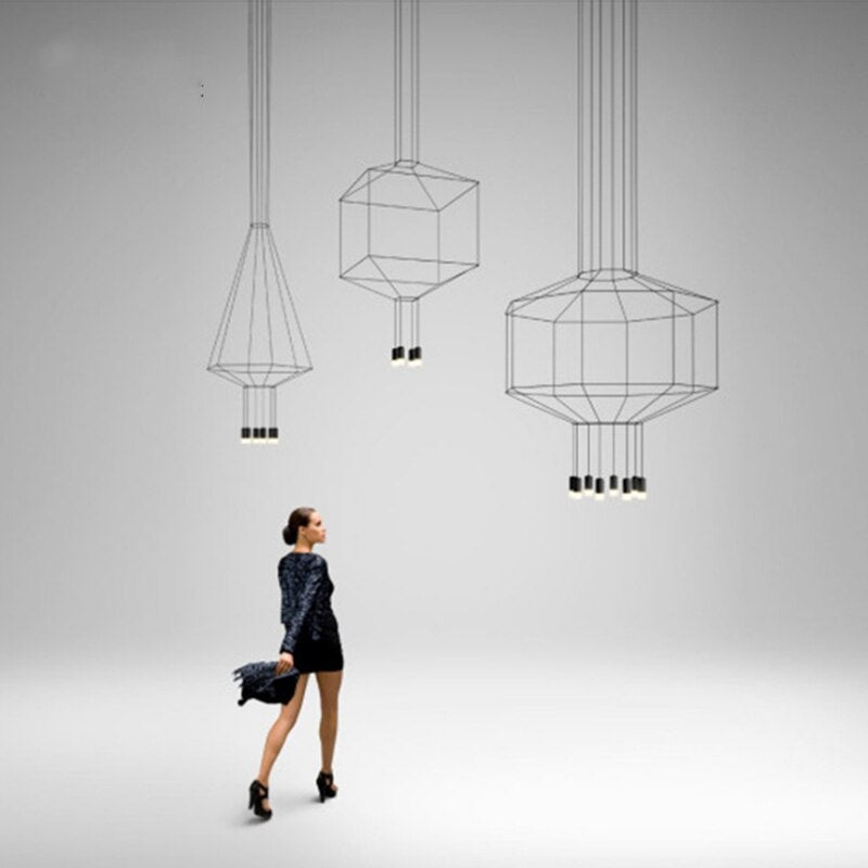 Wireflow LED Chandelier - Illuminate Your Space-MinimalisticDecor.com