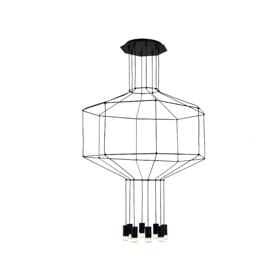 Wireflow LED Chandelier - Illuminate Your Space-MinimalisticDecor.com