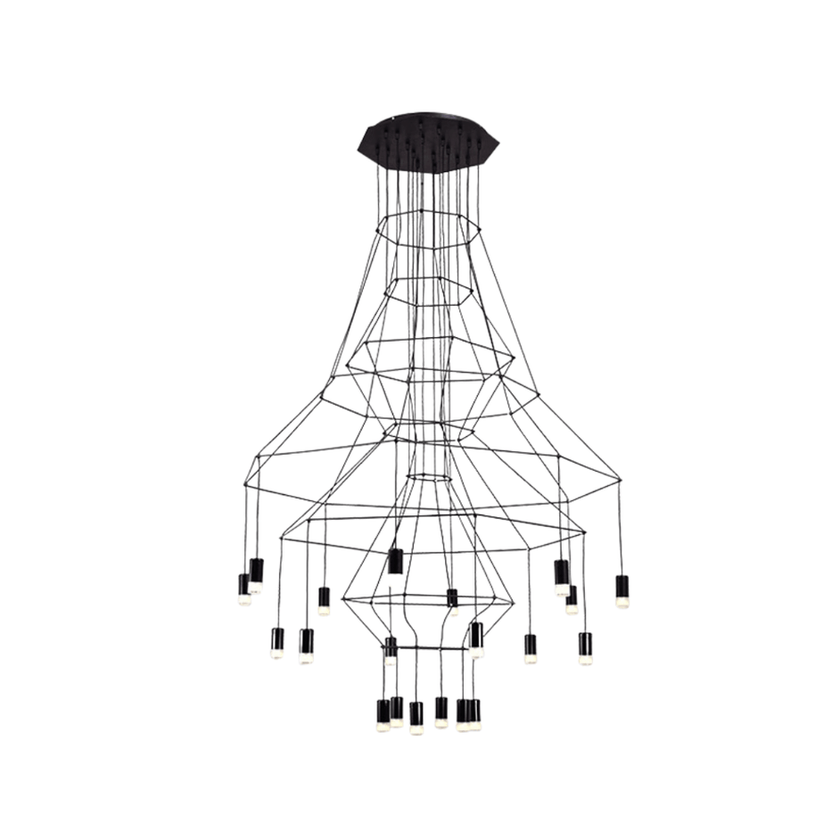 Wireflow LED Chandelier - Illuminate Your Space-MinimalisticDecor.com