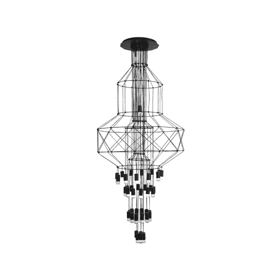 Wireflow LED Chandelier - Illuminate Your Space-MinimalisticDecor.com