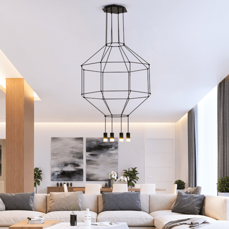 Wireflow LED Chandelier - Illuminate Your Space-MinimalisticDecor.com