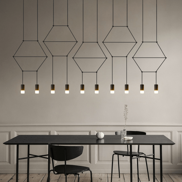 Wireflow LED Chandelier - Illuminate Your Space-MinimalisticDecor.com