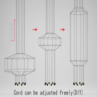 Wireflow LED Chandelier - Illuminate Your Space-MinimalisticDecor.com
