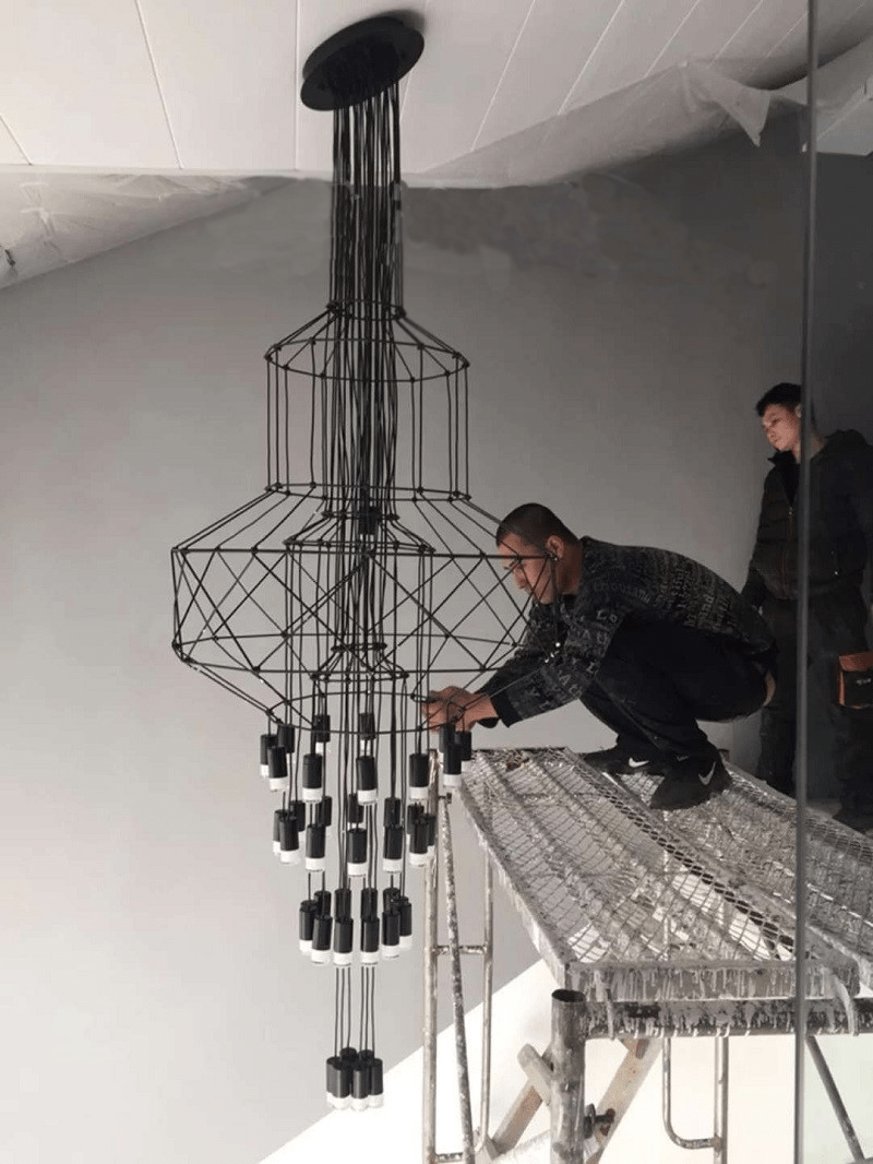 Wireflow LED Chandelier - Illuminate Your Space-MinimalisticDecor.com