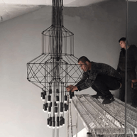 Wireflow LED Chandelier - Illuminate Your Space-MinimalisticDecor.com