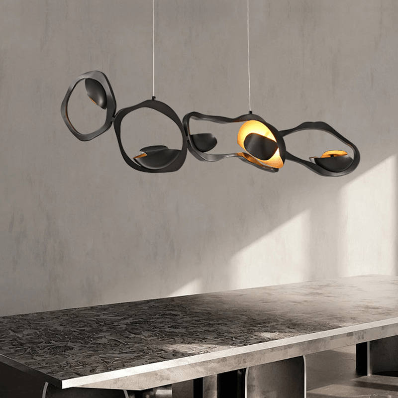 XXX LED Rocks Style Chandelier Dining Island-MinimalisticDecor.com