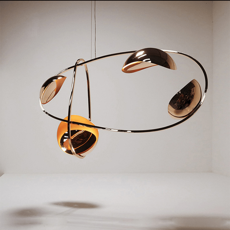 XXX LED Rocks Style Chandelier Dining Island-MinimalisticDecor.com