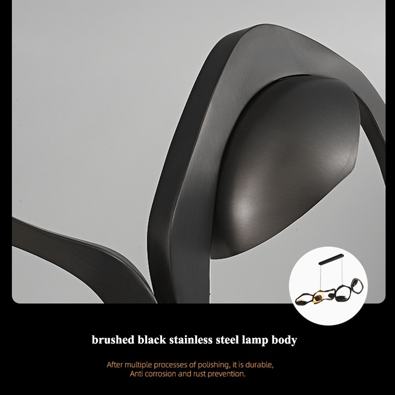 XXX LED Rocks Style Chandelier Dining Island-MinimalisticDecor.com